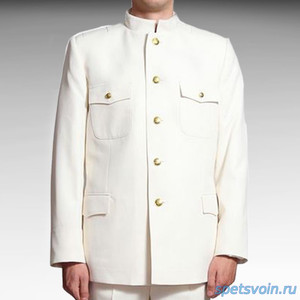 Кадетский костюм парадный для кадетов Россия белый тк габардин воротн