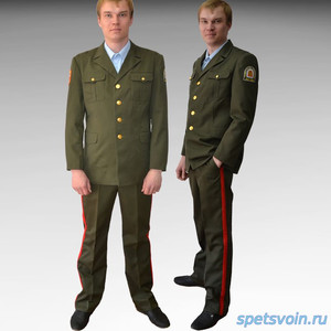 костюм парадный Общевойсковой курсантов России-5