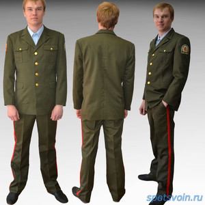 костюм парадный Общевойсковой курсантов России-4